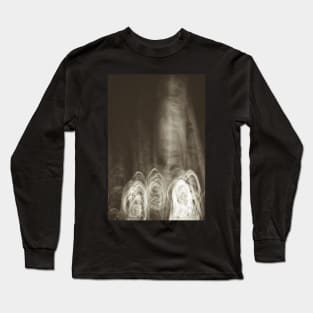 Tree Scribble Abstract Long Sleeve T-Shirt